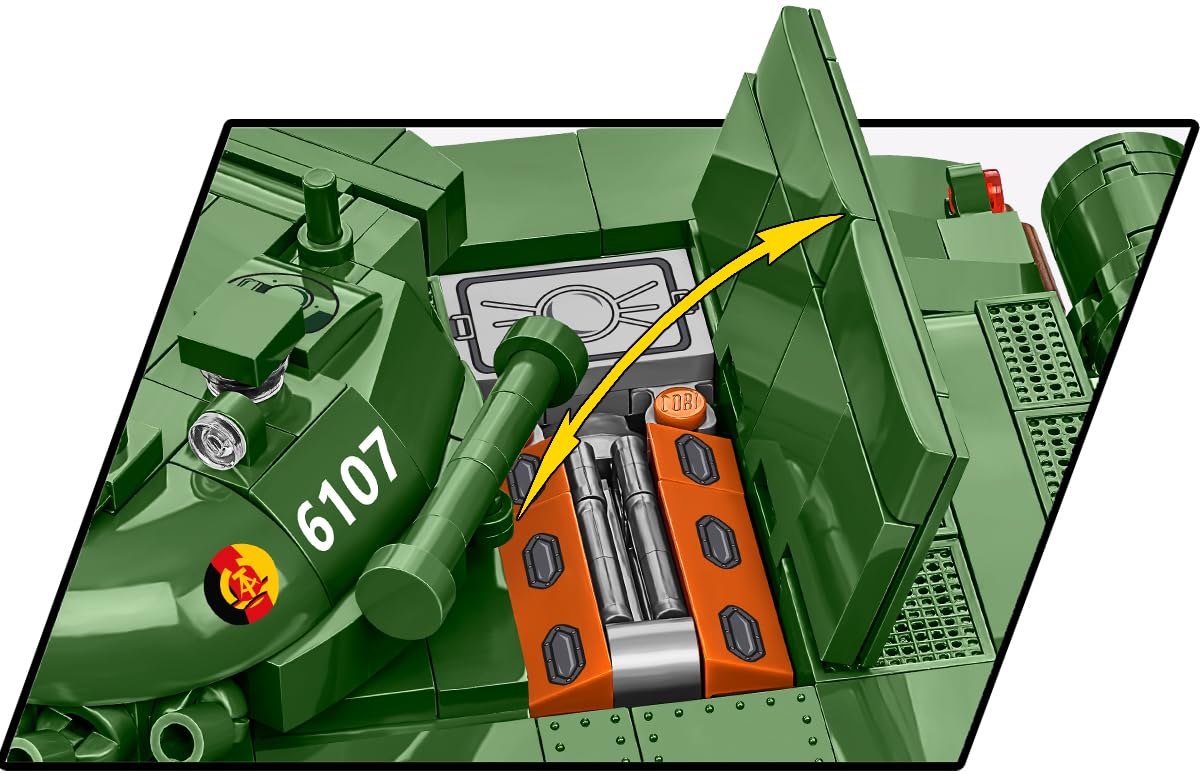 cobi-t-72-m1-ostdeutschland-sowjet-kampfpanzer-klemmbaustein-set-1-35-680-teile image 8