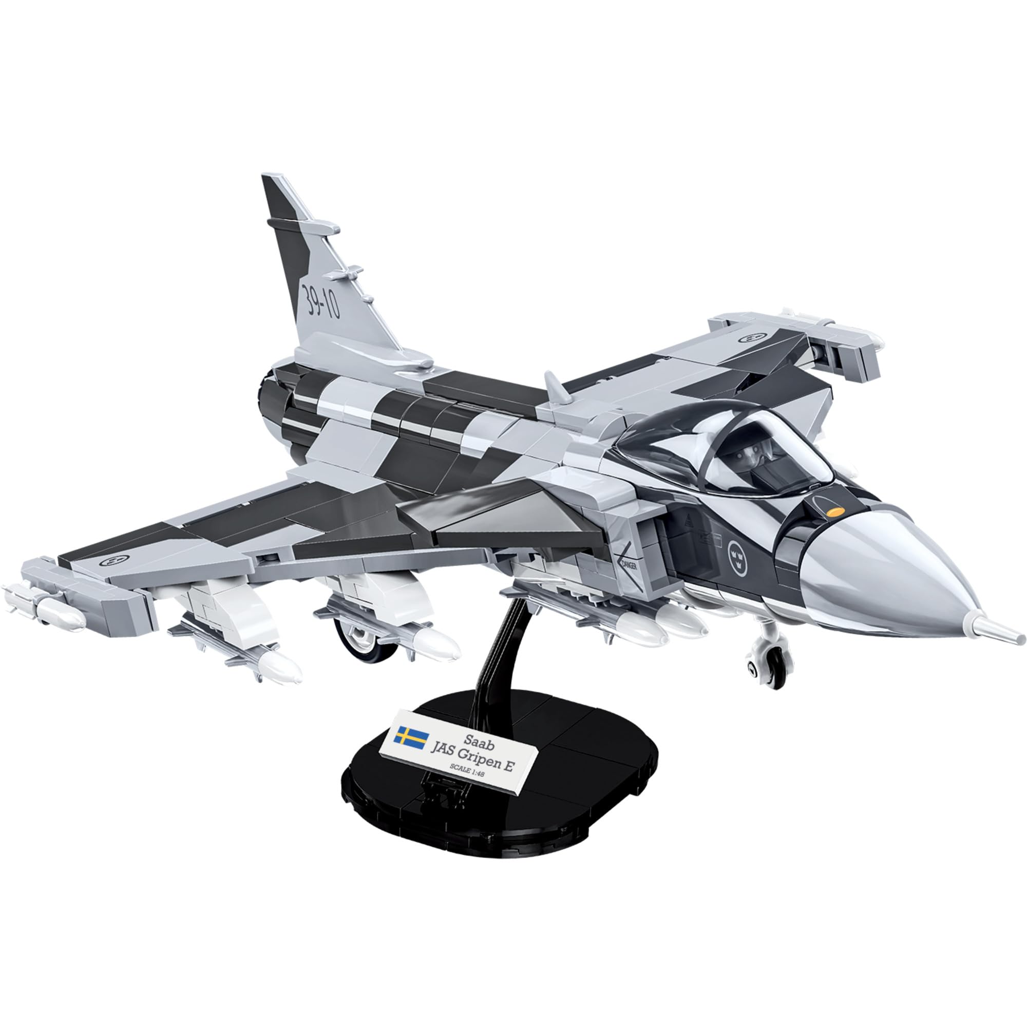 cobi-saab-jas-39-gripen-e-kampfjet-bausatz-1-48-480-teile image 1