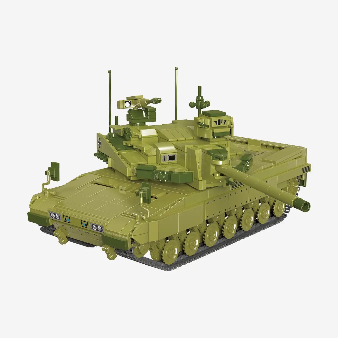 bluebrixx-pro-imbt-kampfpanzer-olivgr-n-1385-klemmbausteine image 3