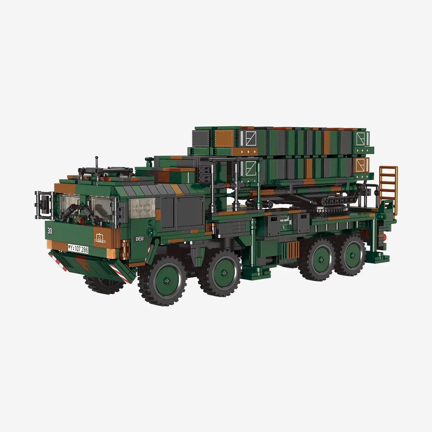 bluebrixx-pro-patriot-raketentr-ger-bundeswehr-startger-t-1799-teile image 1
