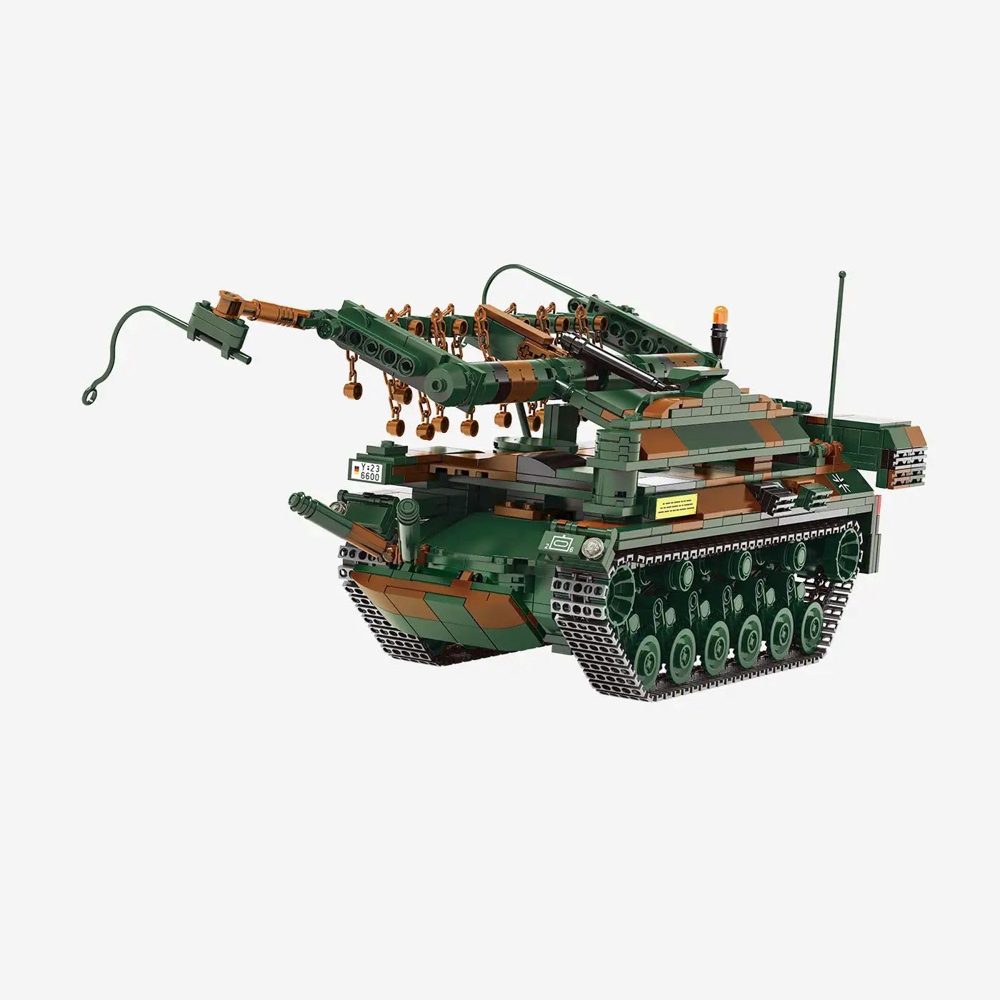bluebrixx-pro-bundeswehr-minenr-umpanzer-keiler-1311-klemmbausteine image 2