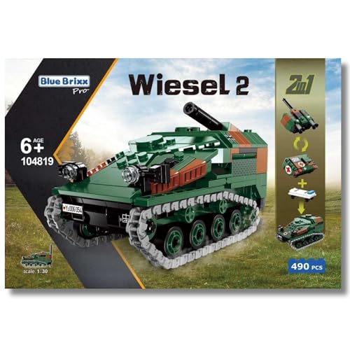 bluebrixx-104819-wiesel-2-bundeswehr-klemmbaustein-panzer-1-30 image 7