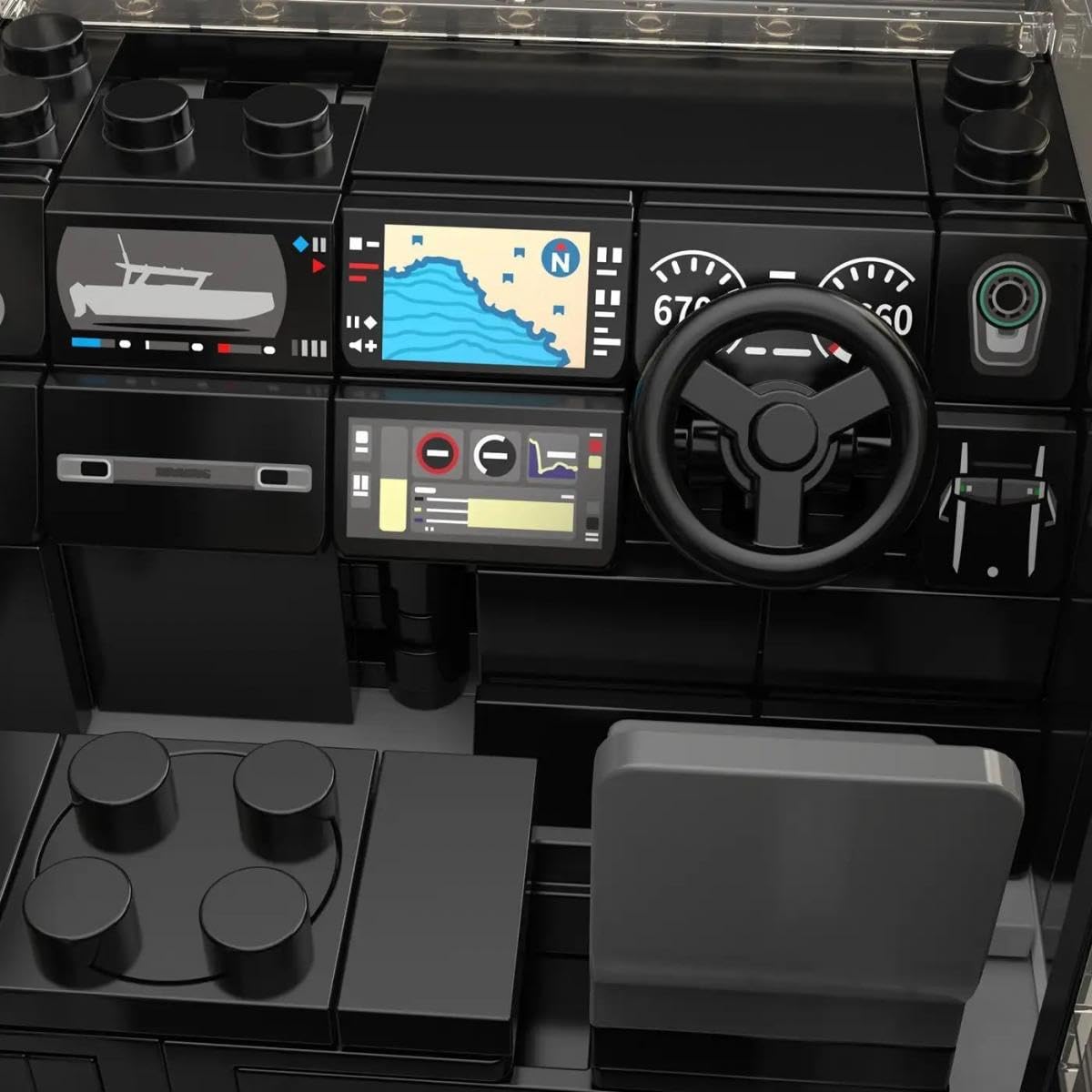 bluebrixx-brabus-shadow-1500-xc-cross-cabin-displaymodell-1899-teile image 7