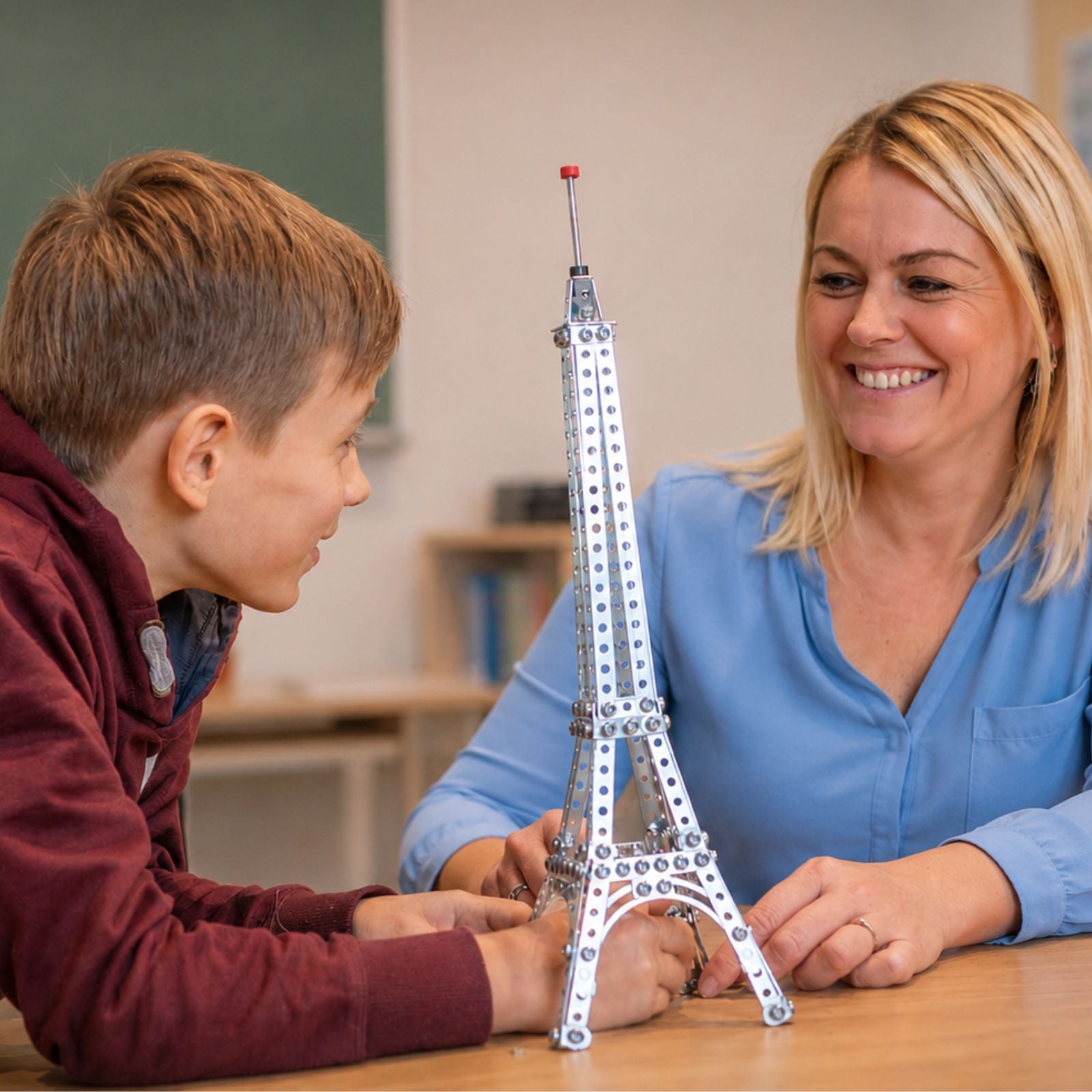 eitech-eiffelturm-mini-metallbaukasten-45-cm-hoch-aus-250-teilen image 3