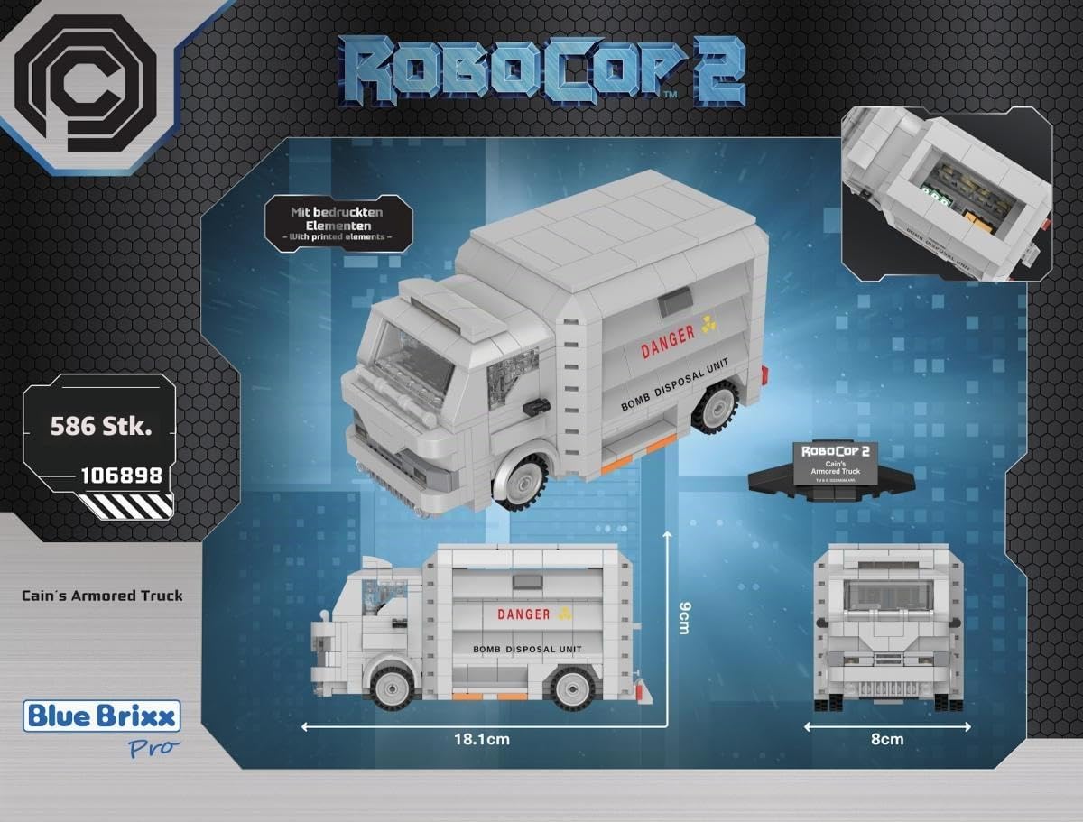 bluebrixx-pro-106898-robocop-cains-transporter-586-teile-small-size image 4