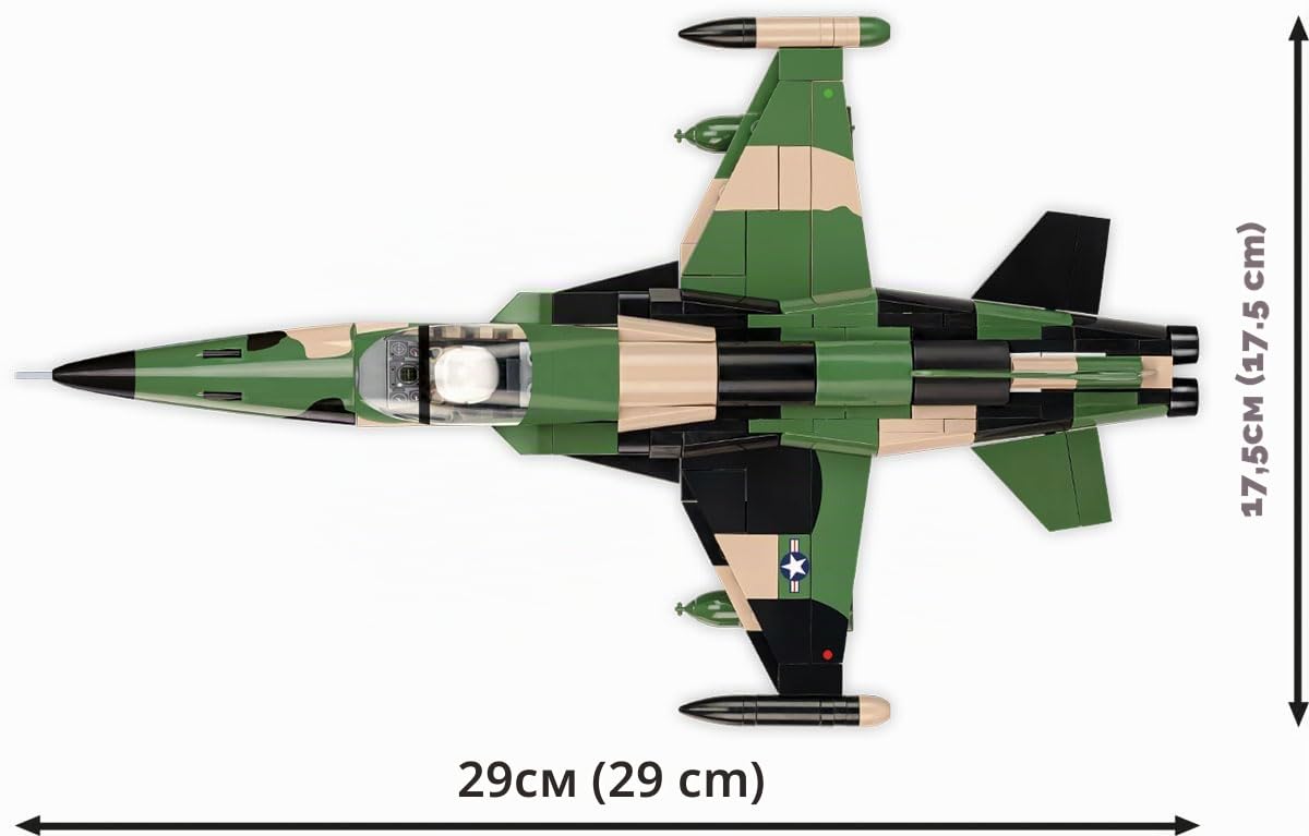cobi-2425-northrop-f-5a-freedom-fighter-bausatz-ma-stab-1-48 image 4