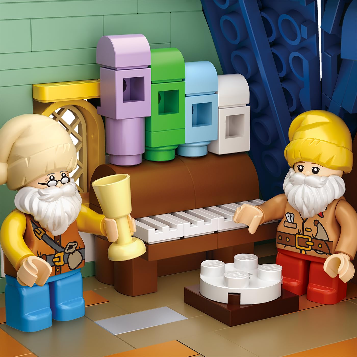bluebrixx-pro-m-rchenhaus-mini-blocks-klemmbaustein-set-2867-teile-mit-6-minifig image 8