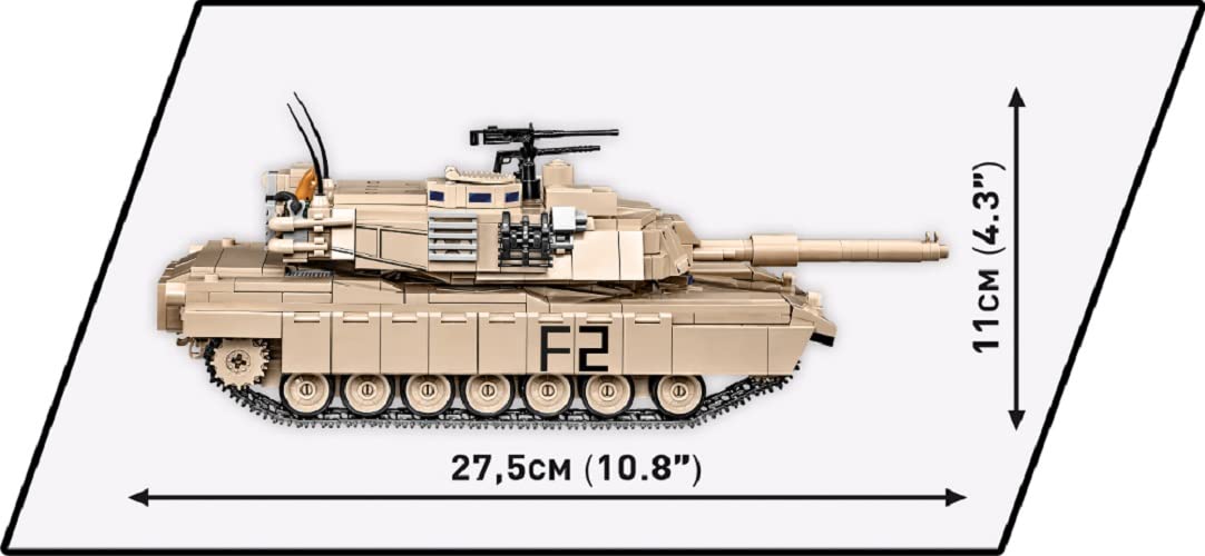 cobi-2622-m1a2-abrams-armed-forces-panzer-bauset-1-35 image 4
