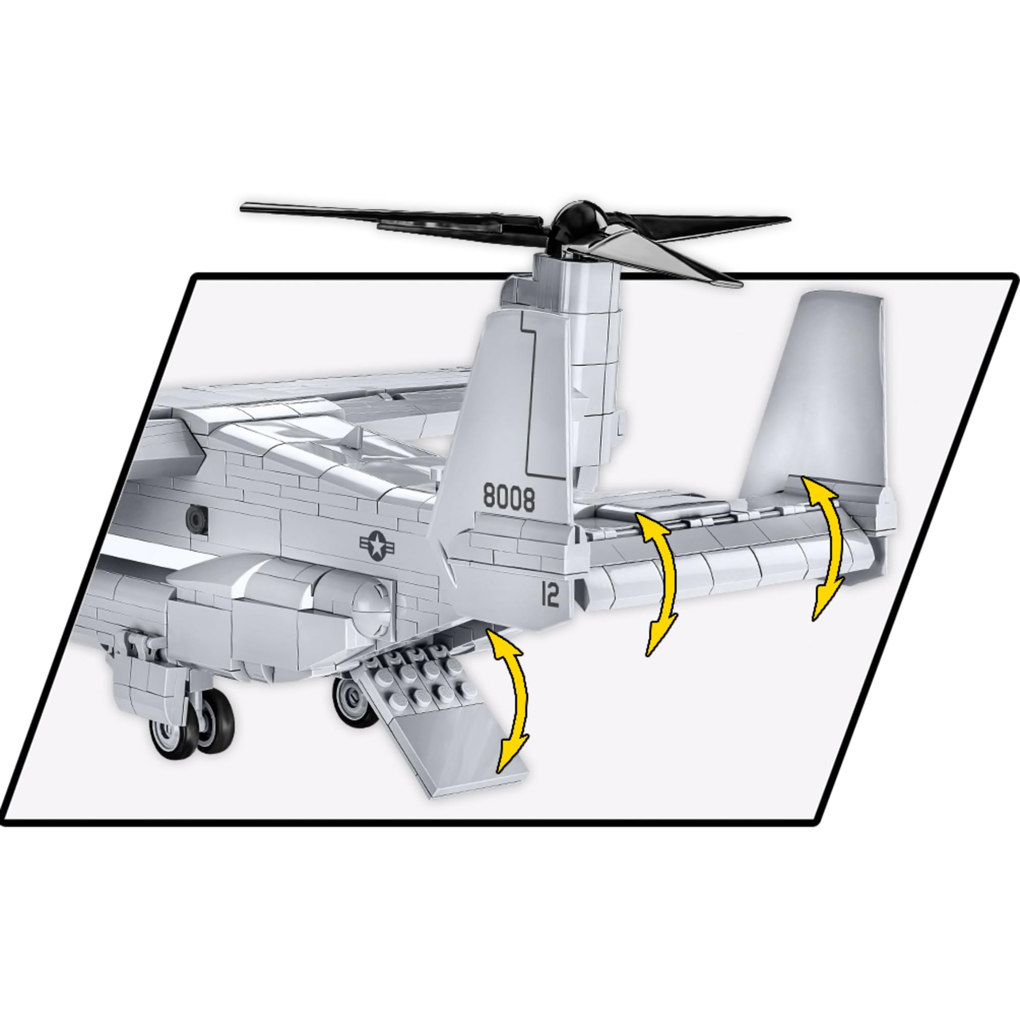 cobi-5836-bell-boeing-v-22-osprey-bauset-armed-forces image 7