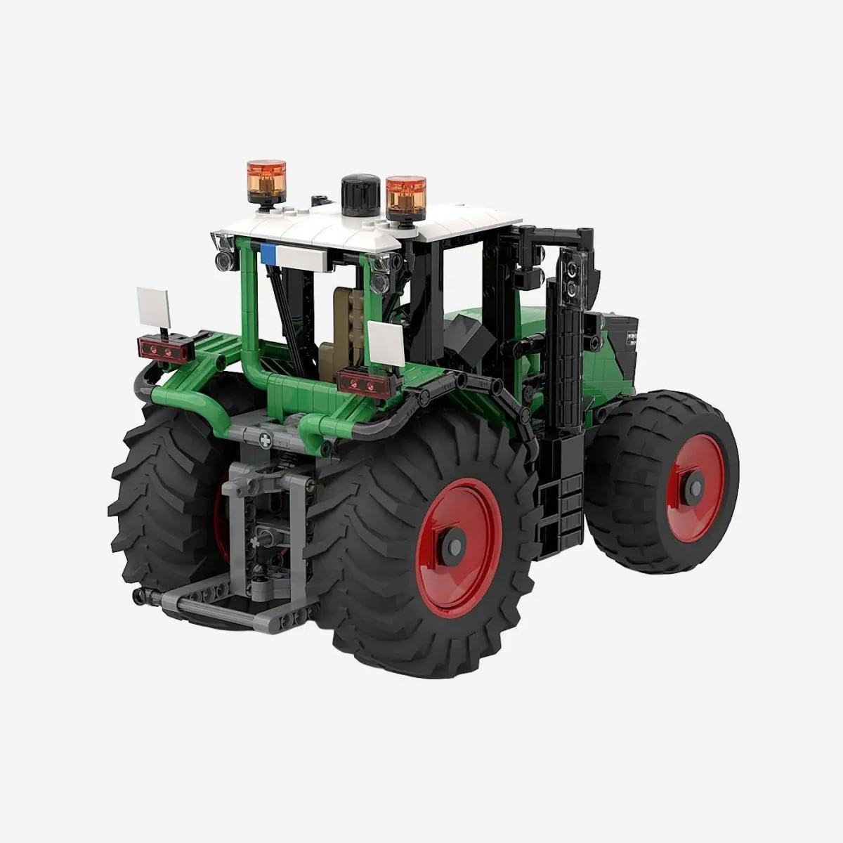 bluebrixx-special-moderner-traktor-1-18-1045-klemmbausteine image 2