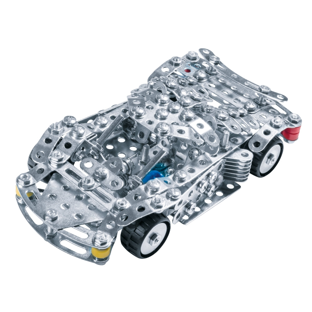 eitech-speed-racer-modell-3-metallbaukasten-auto-435-teile image 2