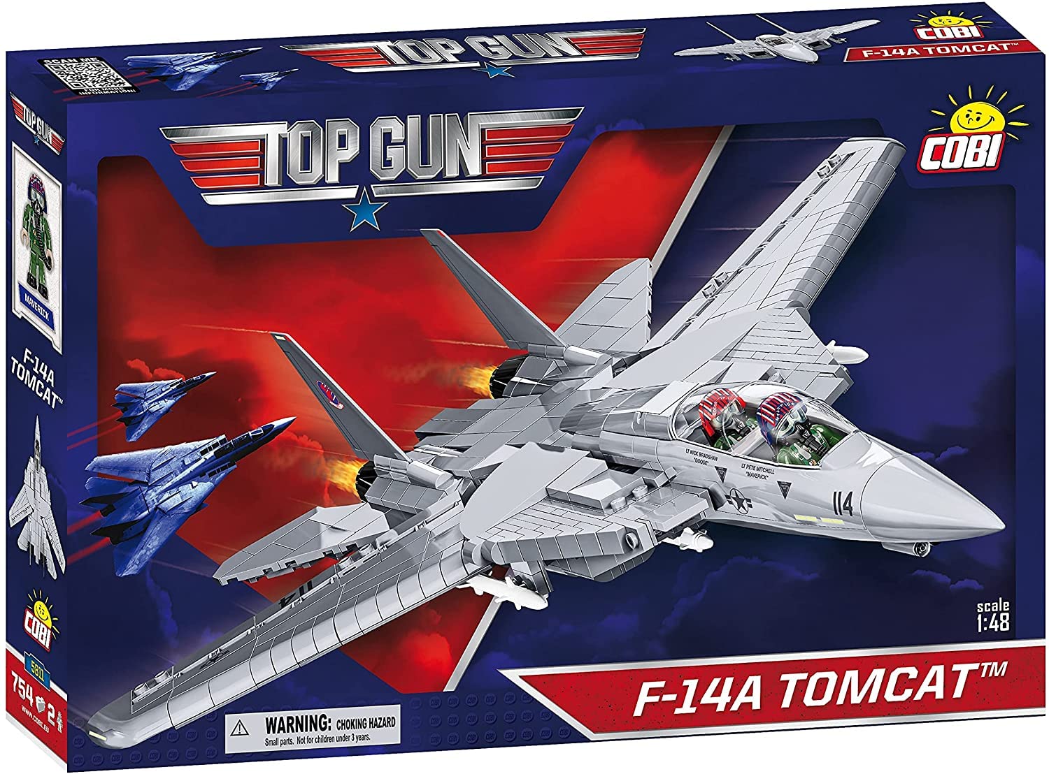 cobi-top-gun-f-14a-tomcat-757-teile-ma-stab-1-48-mit-2-figuren image 2