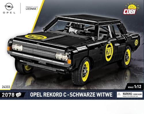 cobi-24333-opel-rekord-c-schwarze-witwe-auto-modell-1-12 image 8