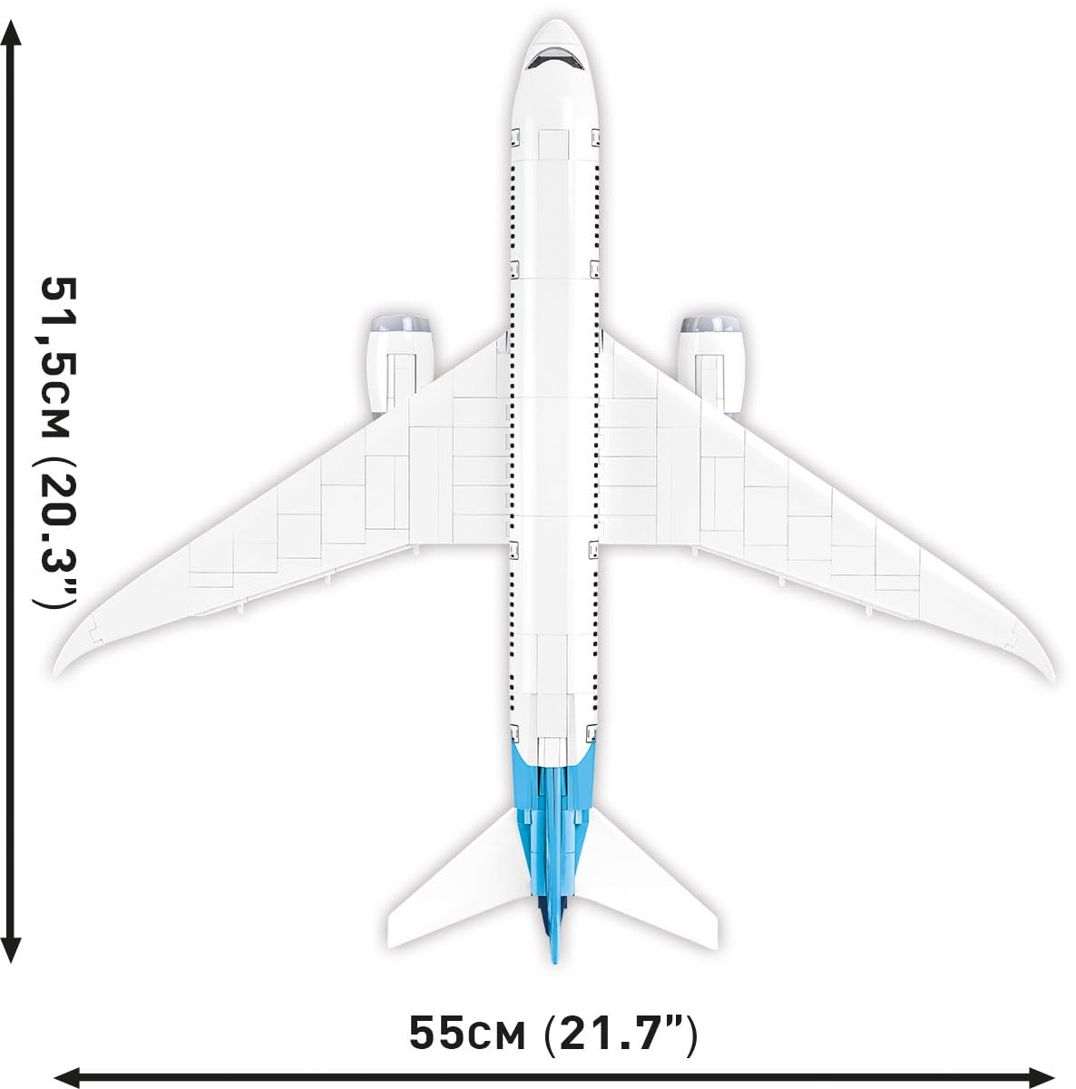cobi-26603-boeing-787-8-dreamliner-1-110-836-teile image 4