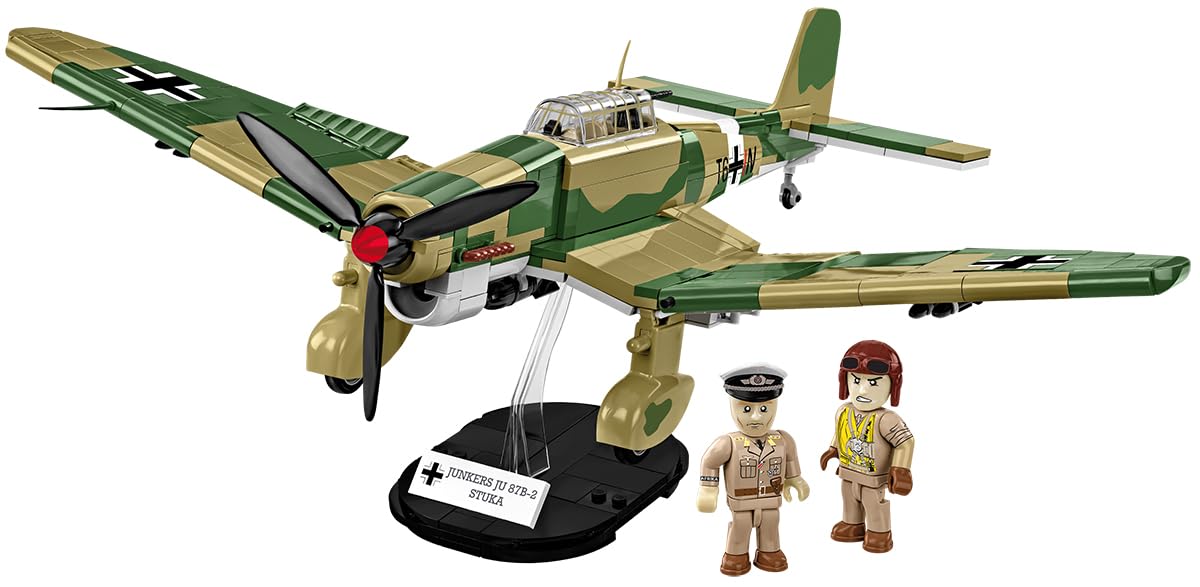 cobi-5748-junkers-ju-87-b-2-stuka-flugzeug-bausatz-1-32 image 5