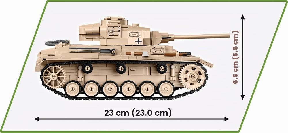 cobi-2562-army-panzer-bausatz image 2