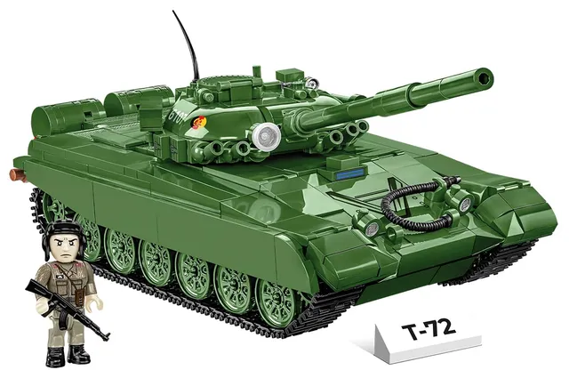 cobi-t-72-m1-ostdeutschland-sowjet-kampfpanzer-klemmbaustein-set-1-35-680-teile image 1