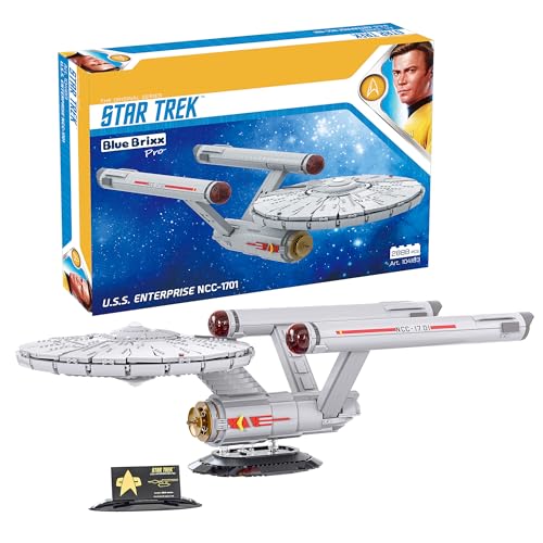 bluebrixx-pro-104183-star-trek-uss-enterprise-ncc-1701-raumschiff-modell-2888-te image 8