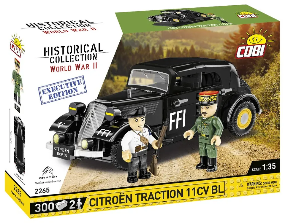 cobi-2265-citr-en-traction-11-cv-bl-executive-edition-modellauto-300-teile image 1