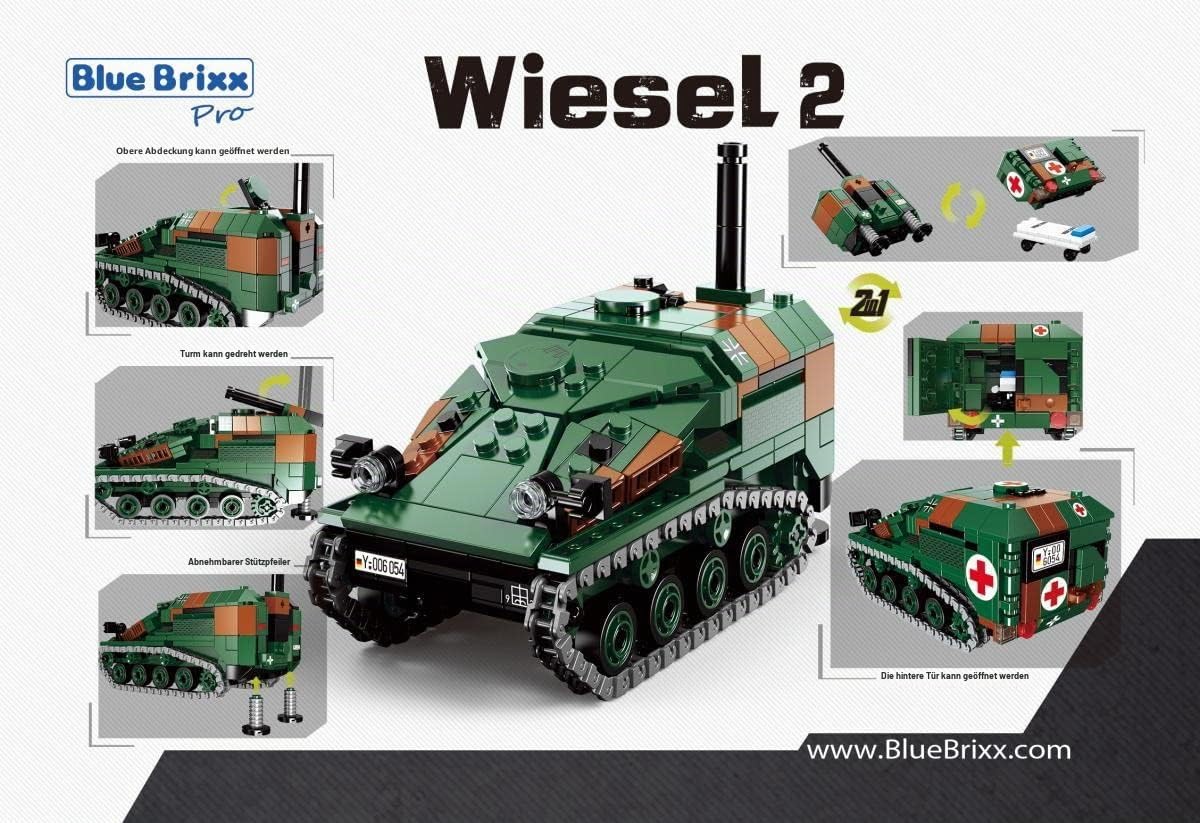 bluebrixx-104819-wiesel-2-bundeswehr-klemmbaustein-panzer-1-30 image 4