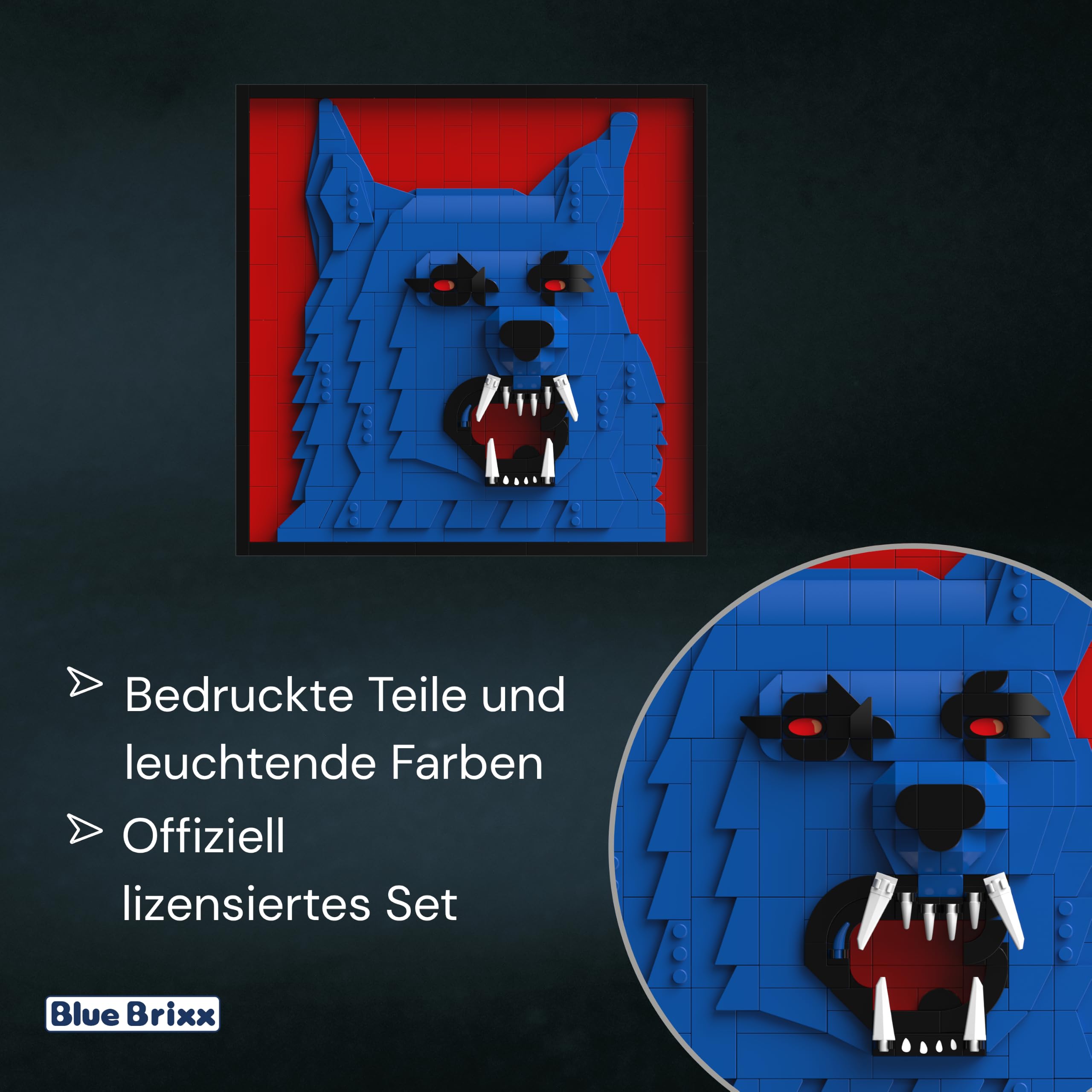 bluebrixx-pro-die-drei-3d-bild-der-karpatenhund-717-klemmbausteine image 4